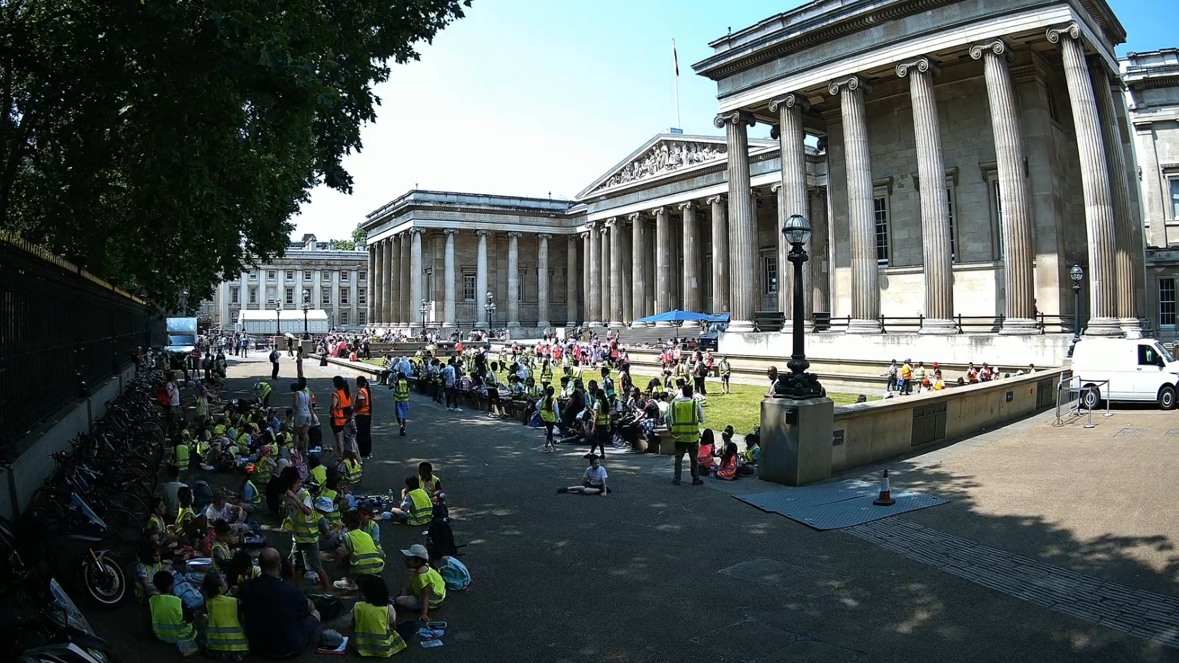 work-british-museum AI Solutions British Museum people counting